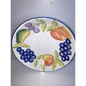 Vintage Orchard Jubilee Dinnerware Salad/Pasta Bowls Heritage Mint 8" Set of 4